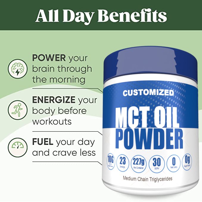 Healthcare Supplement Medium Chain Triglyceride Powder Coconut Oil Extract MCT Oil Powder