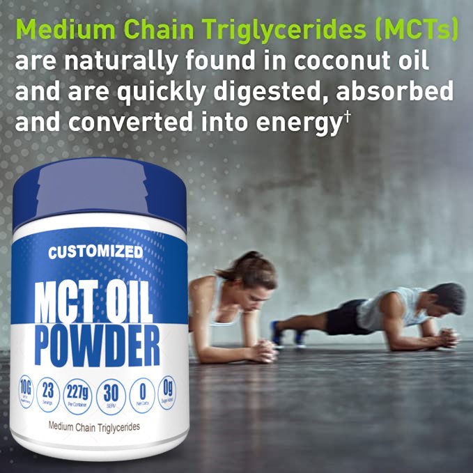 Healthcare Supplement Medium Chain Triglyceride Powder Coconut Oil Extract MCT Oil Powder