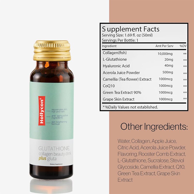 Healthcare Supplement Anti Aging OEM pure liquid collagen for beauty supplement 50ml