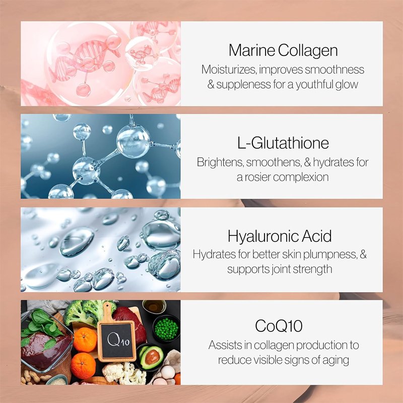 Healthcare Supplement Anti Aging OEM pure liquid collagen for beauty supplement 50ml