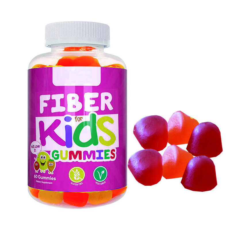 OEM/ODM Healthcare Supplement Excellent Source Healthy Gut Support Immunity Chicory Root Probiotic Fiber Gummy