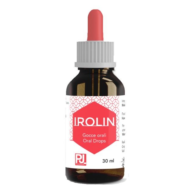 MADE IN ITALY HIGH QUALITY - VITAMIN AND SUPPLEMENT IROLIN 30 ML IN BOTTLE MICROEMULSIFIED IRON IRON DEFICIENCY IN CHILDREN