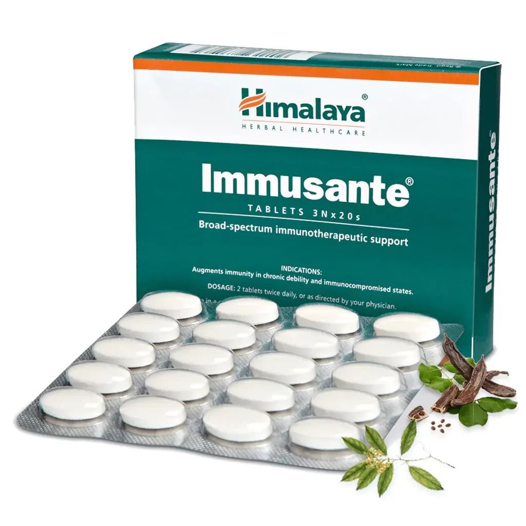 Hot Selling Herbal Extract Himalaya Immusante Tablet used as Healthcare Supplement for Good Health from India Manufacturer