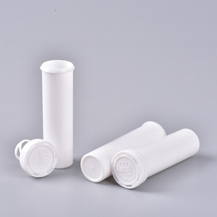 Effervescent Tubes and Desiccant for Packaging Electrolytes Vitamin B Healthcare Supplement Container Cheap Plastic PE Medicine