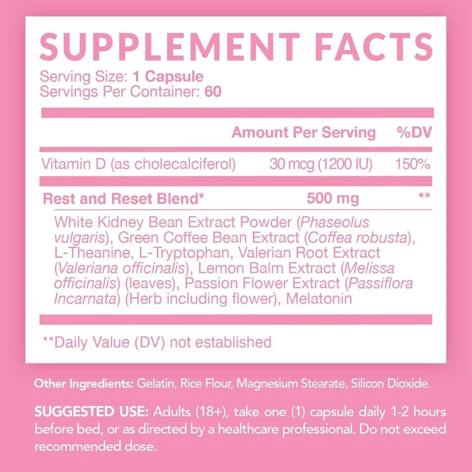 Customized Capsules Health Detox Cleanse Pills Healthcare Supplement