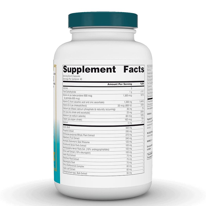Bio-Aligned Vitamins Herbal Defense For Immune System Support Dietary Supplement 240 Capsules