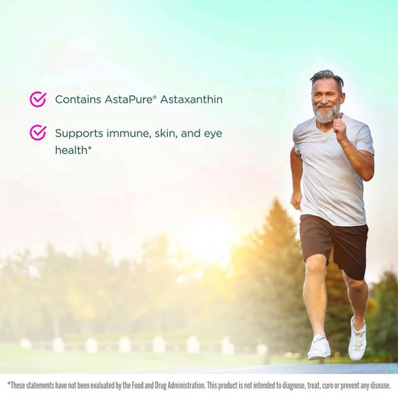 OEM Astaxanthin Softgel Healthcare Supplement 12 Mg For Immune System Skin