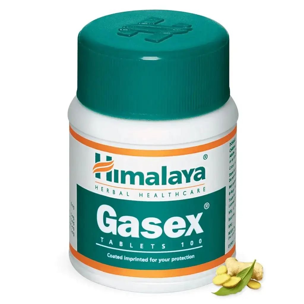 Hot Selling Herbal Extract Himalaya Gasex Tablet used as Healthcare Supplement for Good Health from India Manufacturer