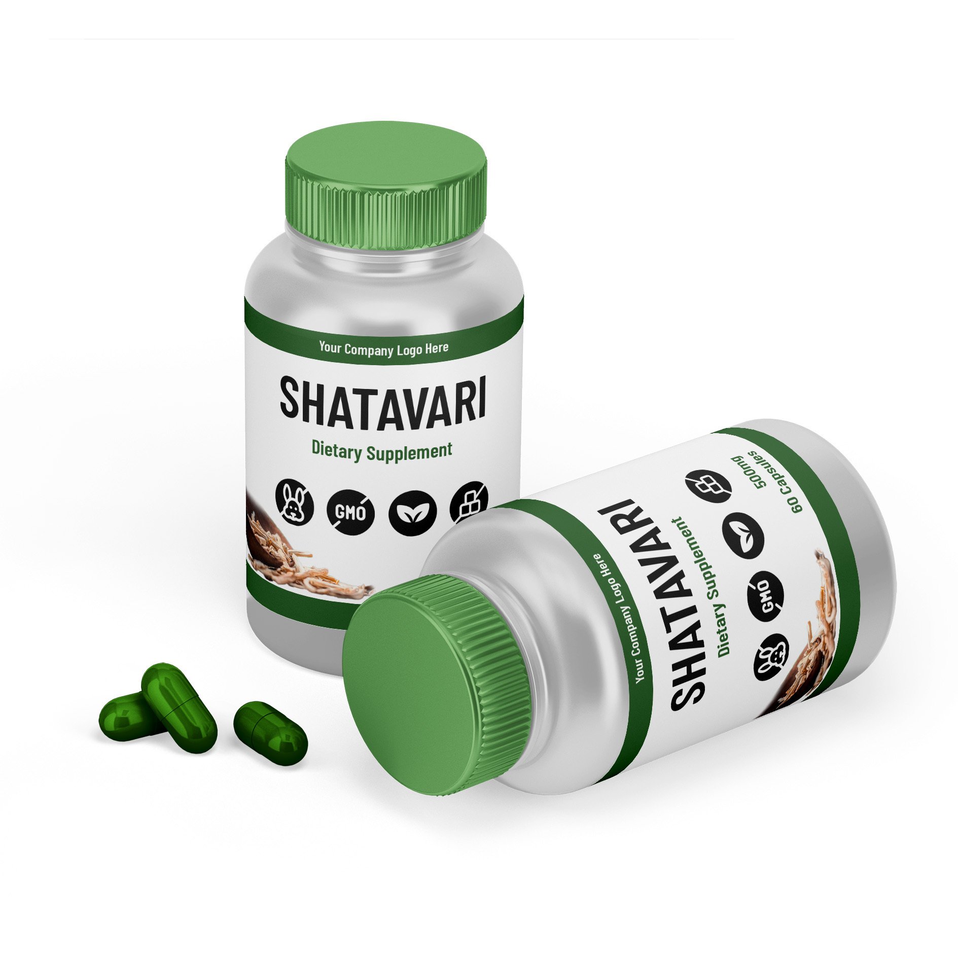 Highly demanded natural Shatavari capsule herbal extract healthcare supplement supports bulk customization for bulk buyer