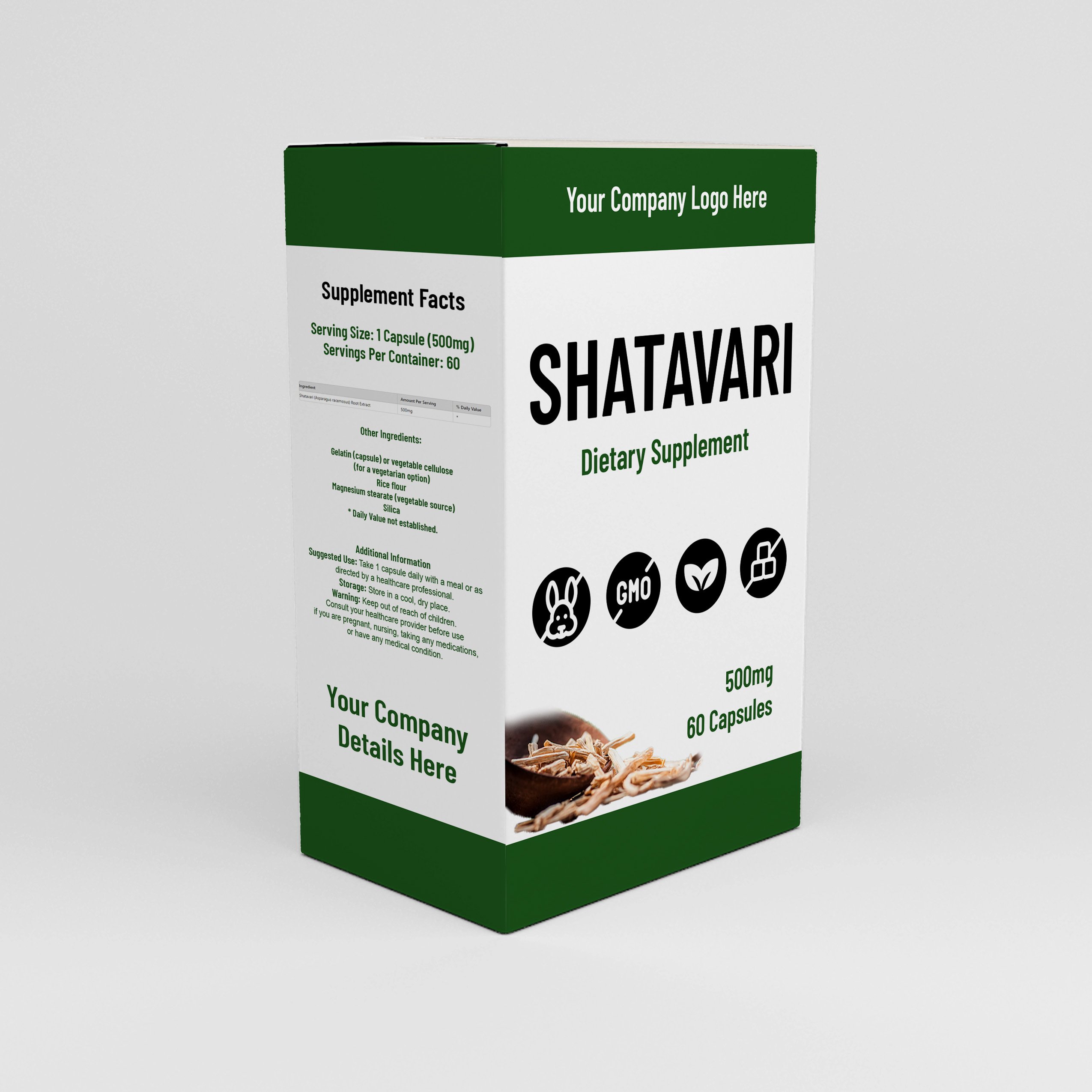 Highly demanded natural Shatavari capsule herbal extract healthcare supplement supports bulk customization for bulk buyer