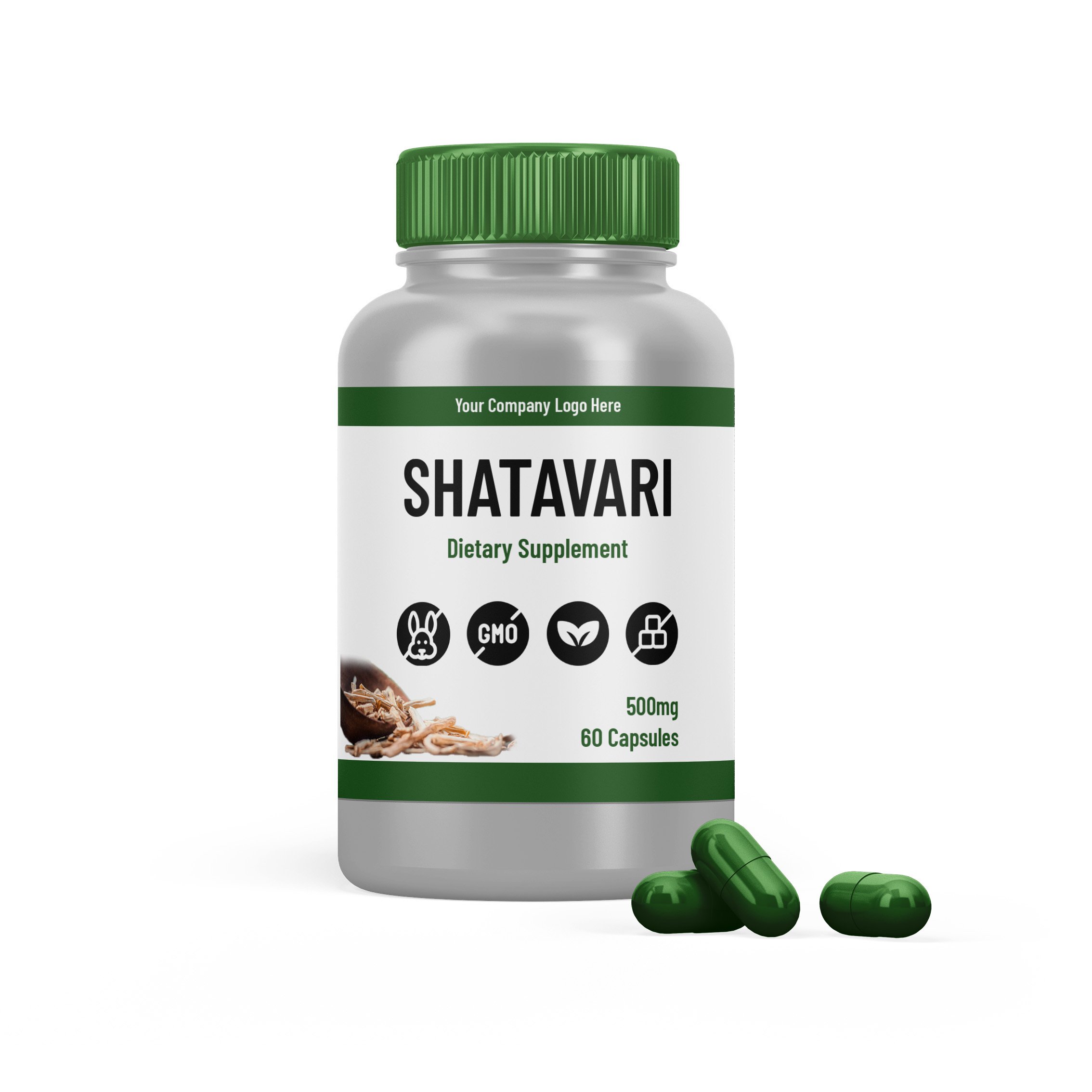 Highly demanded natural Shatavari capsule herbal extract healthcare supplement supports bulk customization for bulk buyer
