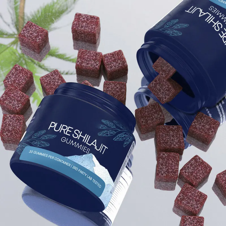 OEM Private Label Herbal Extract Dietary Supplement Wholesale Healthcare Pure Himalayan Shilajit Gummies