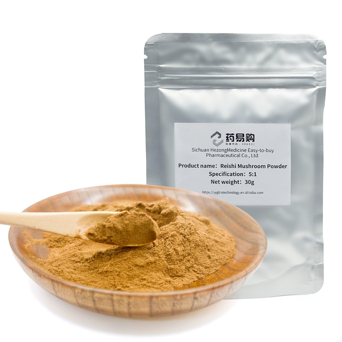 Wholesale Chinese Herb 100% Plant Reishi Mushroom Ganoderma Lucidum Extract for Healthcare Supplement