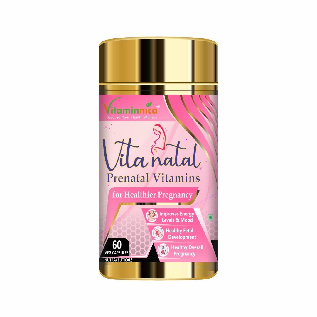 OEM Supplement Vitaminnica VITA NATAL PRENATAL Capsules for Pregnancy Mom and Baby Health