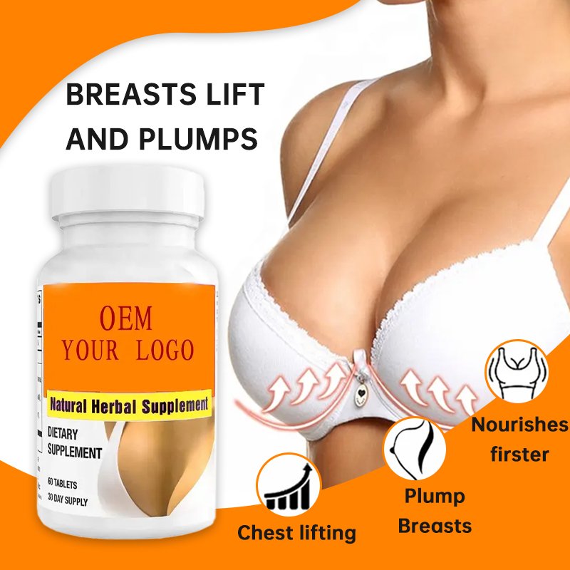 OEM/ODM Factory Healthcare Supplement Breast Enlargement Gummies and Capsules Natural Breast Boosting Pills