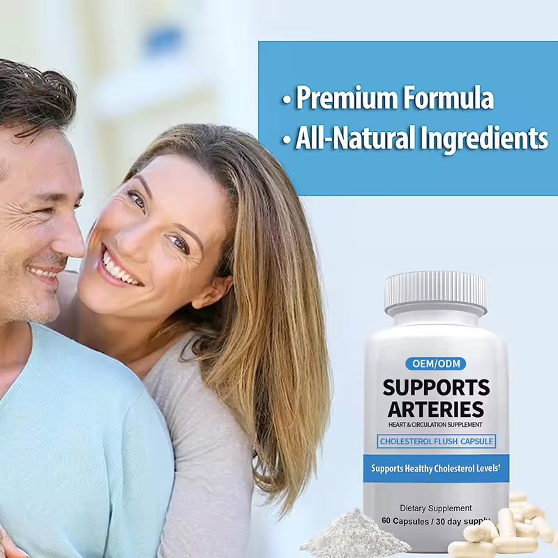Biocaro Best Selling Cholesterol Supplement Support For Heart Circulation Cholesterol Flush Capsule