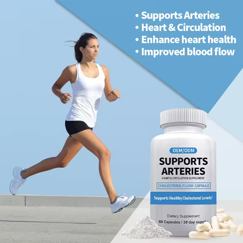 Biocaro Best Selling Cholesterol Supplement Support For Heart Circulation Cholesterol Flush Capsule