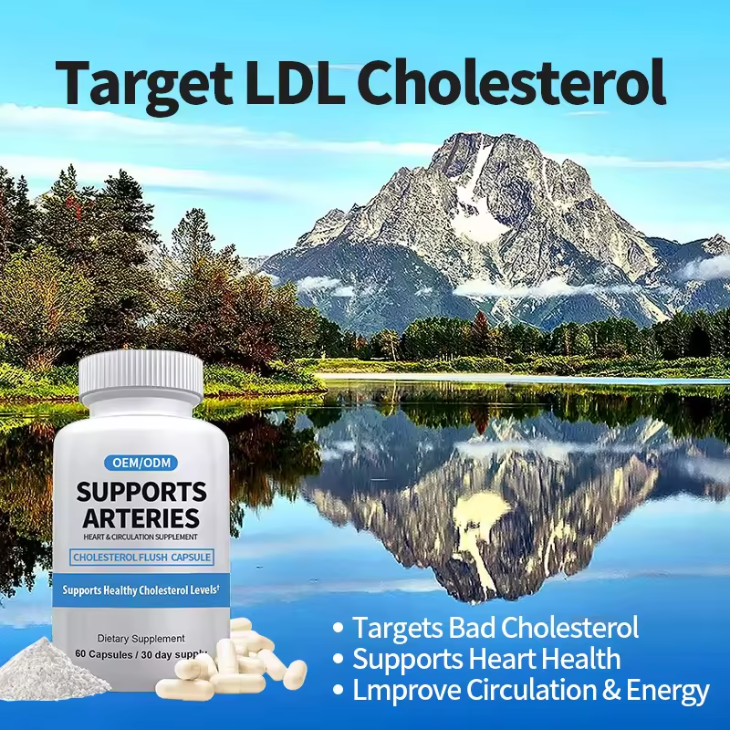 Biocaro Best Selling Cholesterol Supplement Support For Heart Circulation Cholesterol Flush Capsule