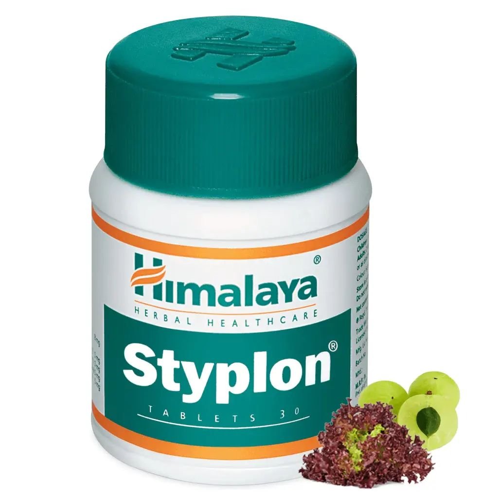 Hot Selling Herbal Extract Himalaya Styplon Tablet used as Healthcare Supplement for Good Health from India Manufacturer