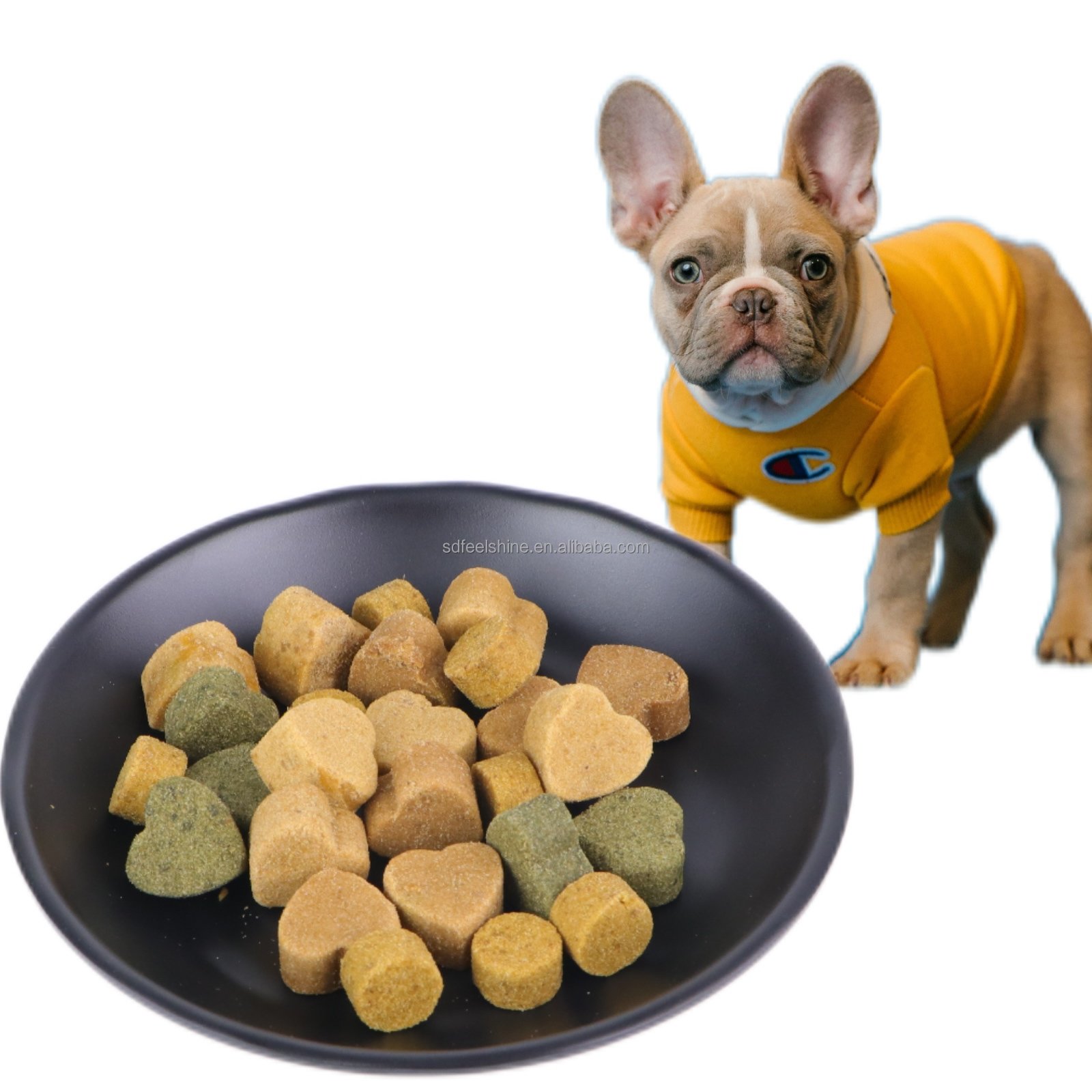 Pet Supplement High Protein Muscles Builder For Dog Weight Gain Soft Chews Immune System Strengthen