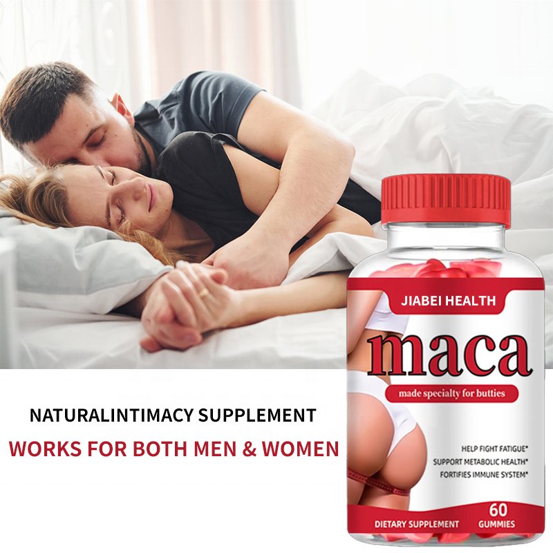 MACA OEM Gummy Ashwagandha Maca Root Maca Gummies Healthcare Supplement Private Label Women Men Gummies Tongkat