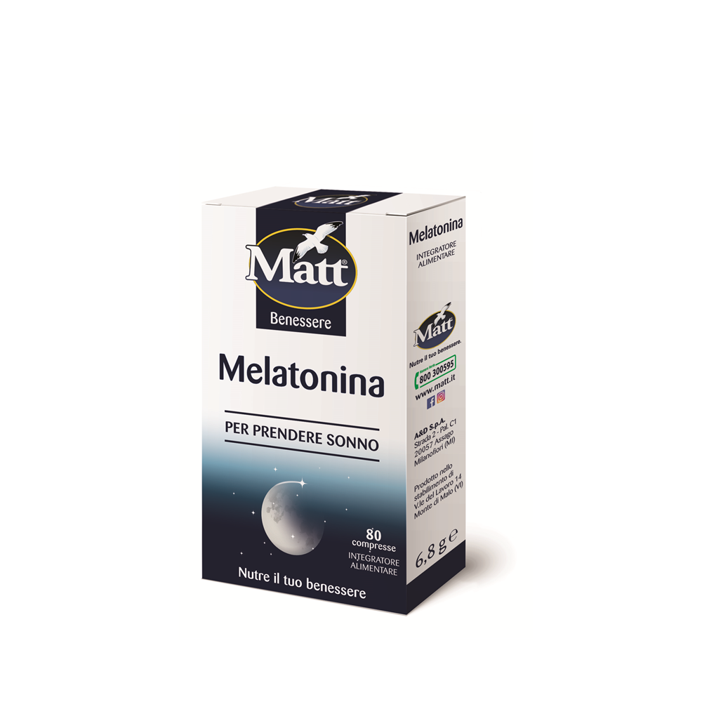 Italian Brand Premium Melatonin Healthcare Supplements Help Relaxation and Sleep Alleviate Jet Lag Effects Tablets For Export