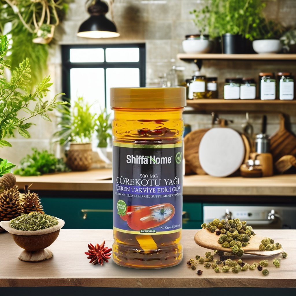 Aksuvital Natural Healthcare Supplements Best Price Quality 500mg Black Seed Oil Softgel Capsule 150 Softgels for Adults