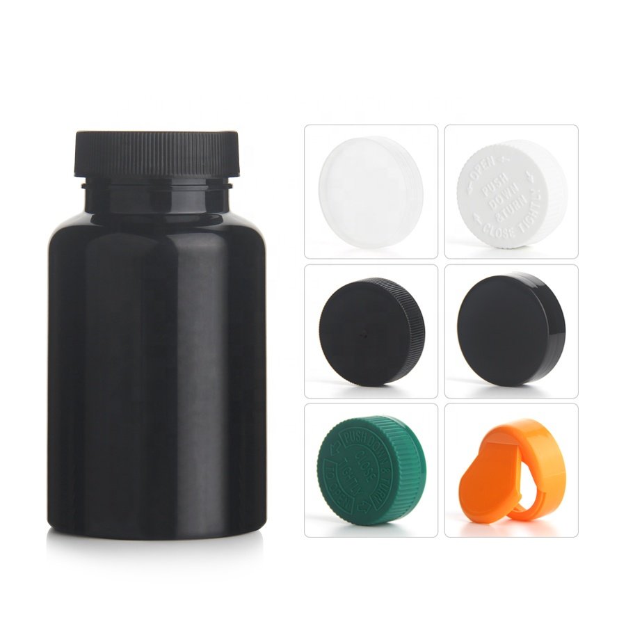 Custom Biodegradable packaging PET Plastic Bottle for pill gummy vitamins Healthcare Supplement container