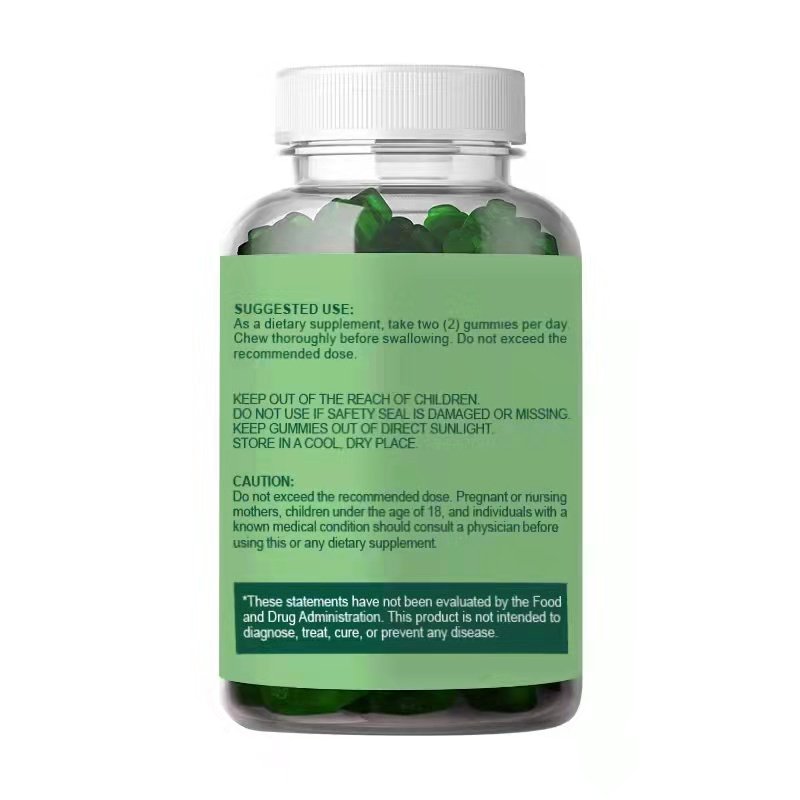 Organic Sea Moss Slim Vitamin Gummies Healthcare Supplement Natural Beauty Skin Vegan Seamoss Multivitamin Gummies