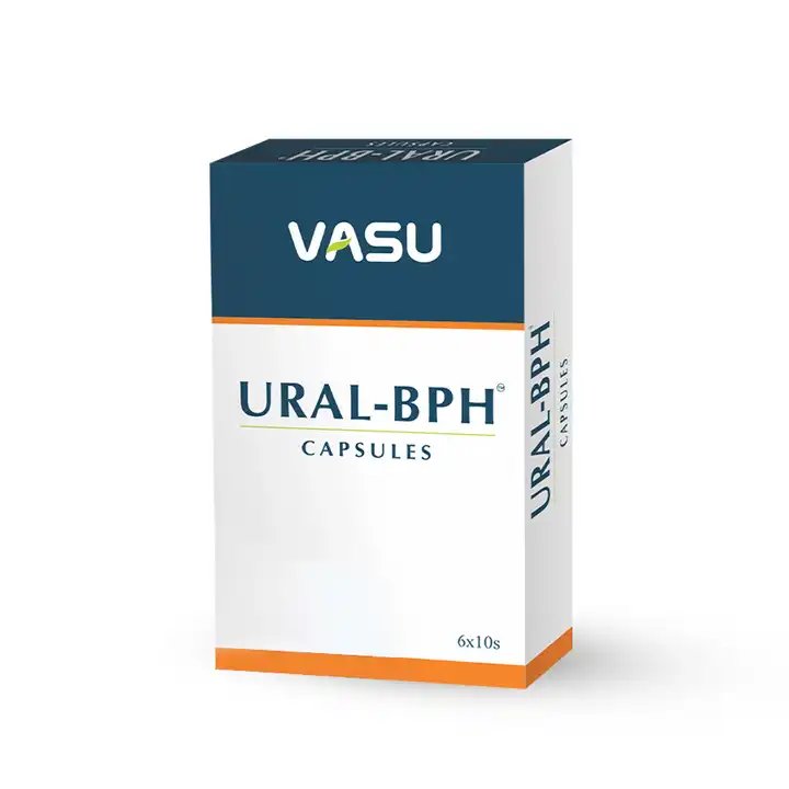 High Demand Organic Ural BPH Capsules Pure Herbal Supplements for Men's Health Best Price Indian Manufacture Direct from India
