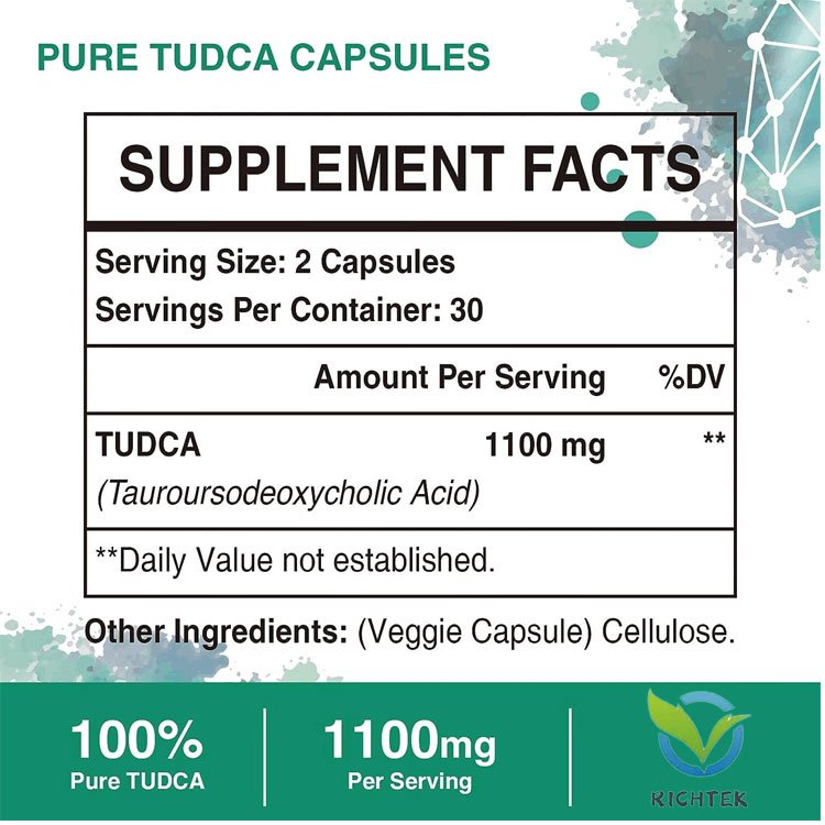 Private Label Oem Healthcare Supplement Liver Support Supplement Detox Capsules Liver Capsules Tudca Capsules