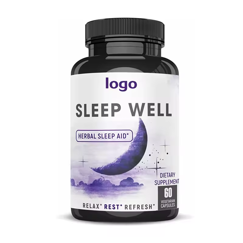 Private Label High Efficiency Improve Sleep Melatonin Capsules Sleep Softgels