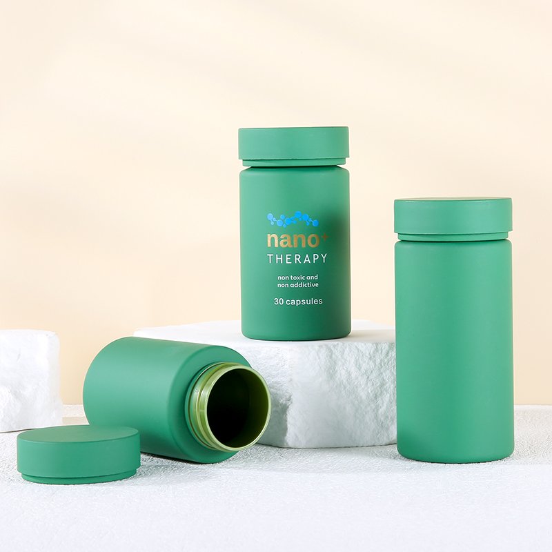 100ml 120ml 180ml Empty PET Plastic Capsule container Pill Bottle Tablet Supplement Pill bottle for Healthcare