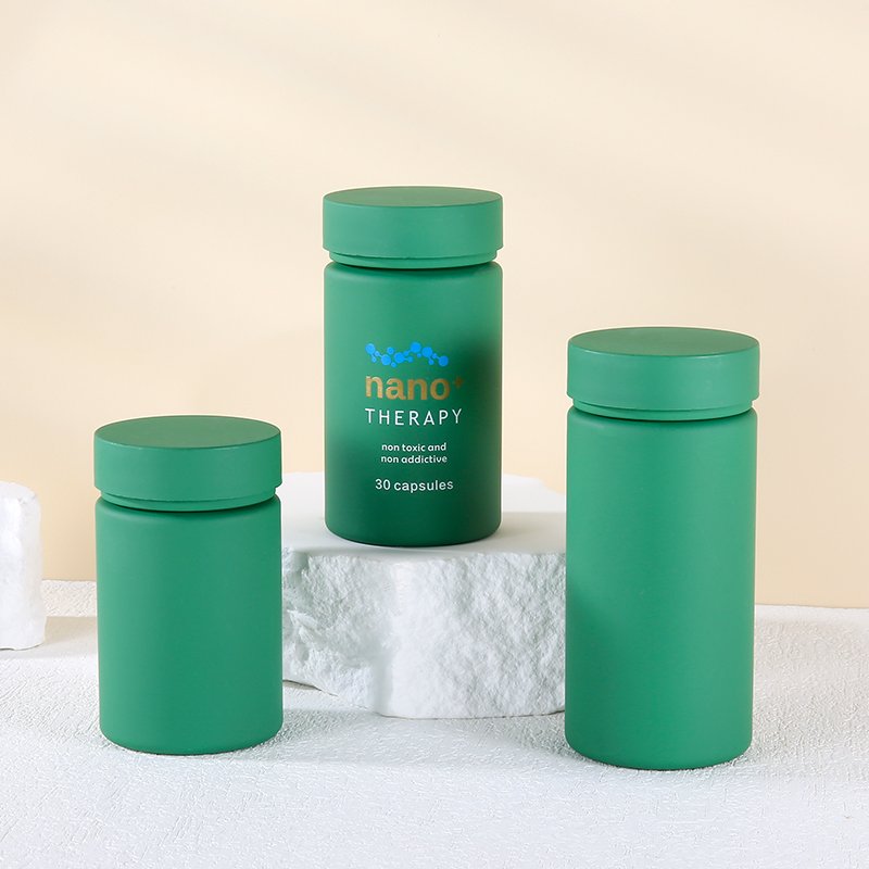 100ml 120ml 180ml Empty PET Plastic Capsule container Pill Bottle Tablet Supplement Pill bottle for Healthcare