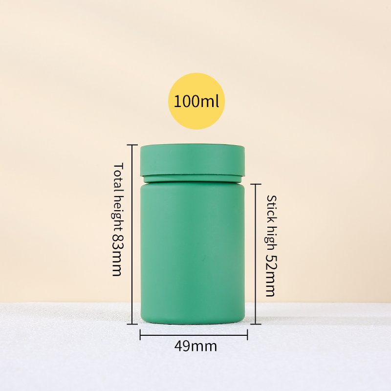 100ml 120ml 180ml Empty PET Plastic Capsule container Pill Bottle Tablet Supplement Pill bottle for Healthcare