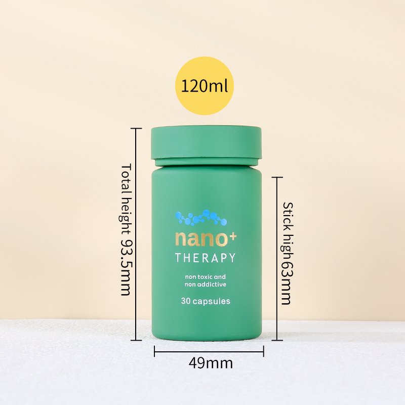 100ml 120ml 180ml Empty PET Plastic Capsule container Pill Bottle Tablet Supplement Pill bottle for Healthcare