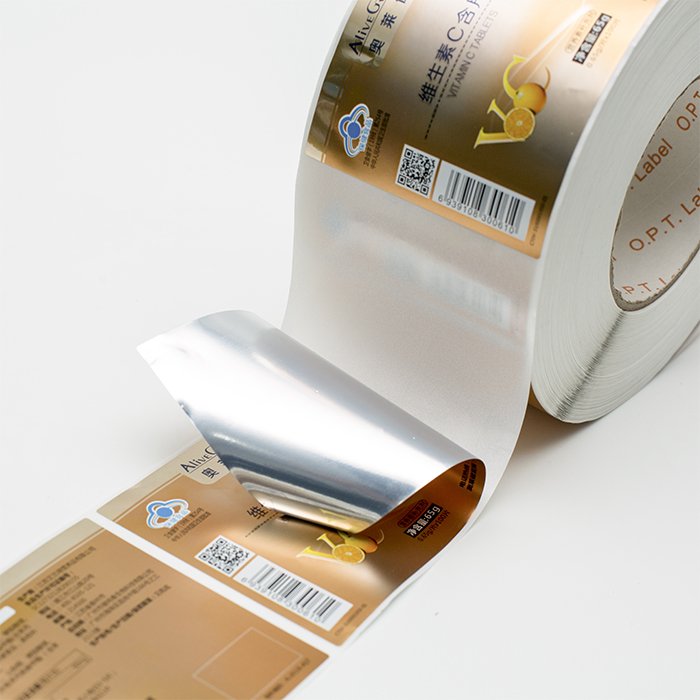 custom private water resistant printing roll healthcare supplement label sport nutrition label sticker