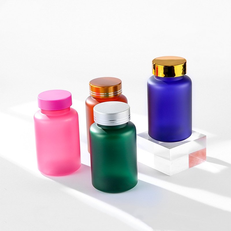 Plastic Bottle Factory for Pharma Food Dietary Supplement Capsule Powder Pill Tablet Syrup 150ml PET Vial for Healthcare