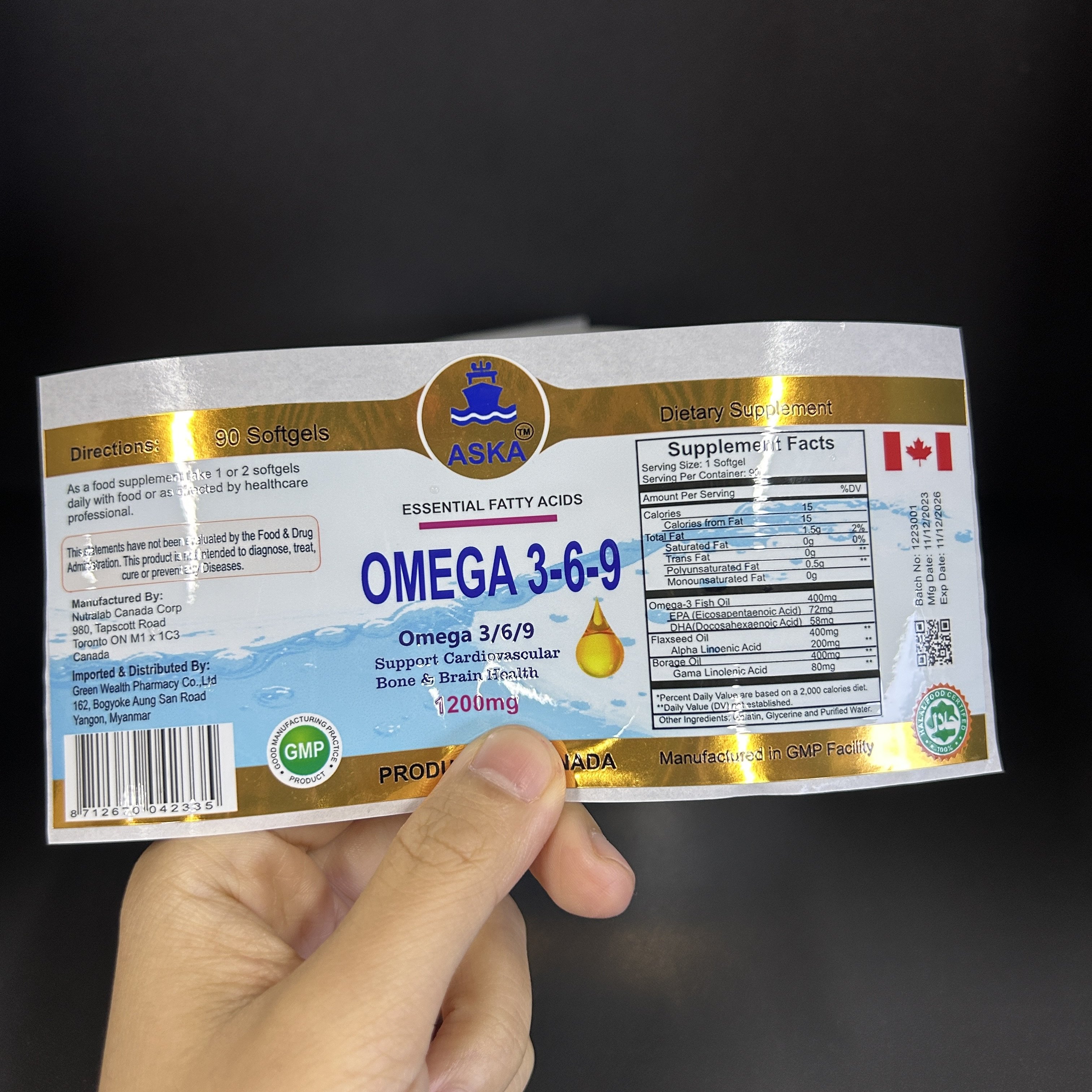 Customize Bulk Powder Protein Supplement bottle sticker Private Label Printing Adhesive Bright Silver Bopp Labels For Bottle