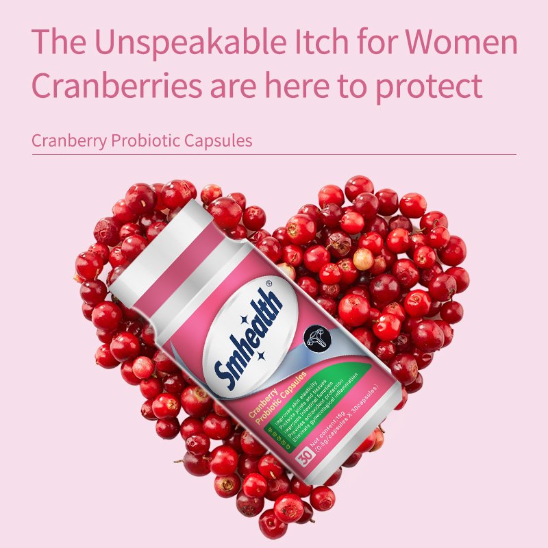 Health care products supplement food Wholesale OEM skin Probiotic capsule tablet pill cranberry probiotic capsules