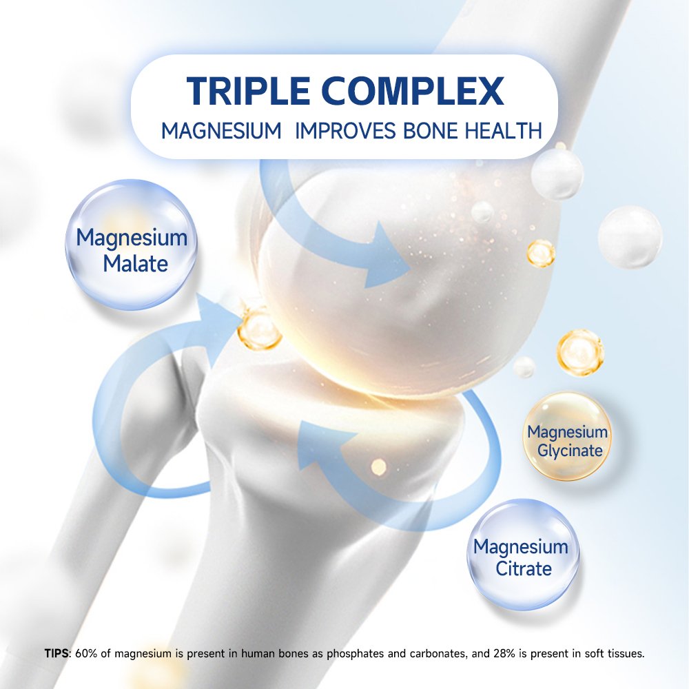 Sports Nutrition Healthcare supplements OEM Magnesium Glycinate Tablets Magnesium Glycinate Tablets For Sleep & Muscle
