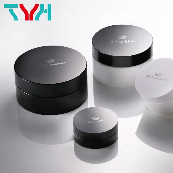 15ml-250ml PP Round Empty Double Wall Jar PP ABS Screwed Cap Lid Health Capsule Personal Care Healthcare Supplement (PB Series)