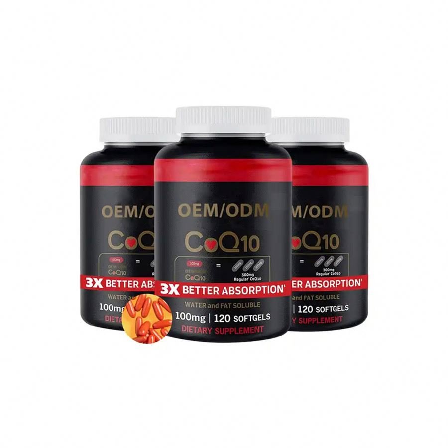 OLLI Ubiquinone Coenzyme Q10 Softgel Hot sales softgels high Strength Supplement natural Q