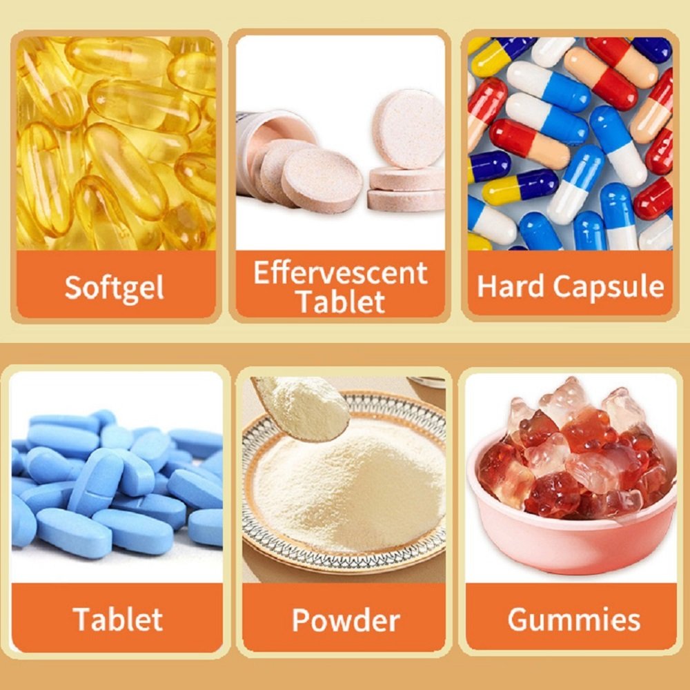 High Quality Private Label Organic Pure Lions Mane Mushroom Extract Powder with chage turkey tail and other ingredients