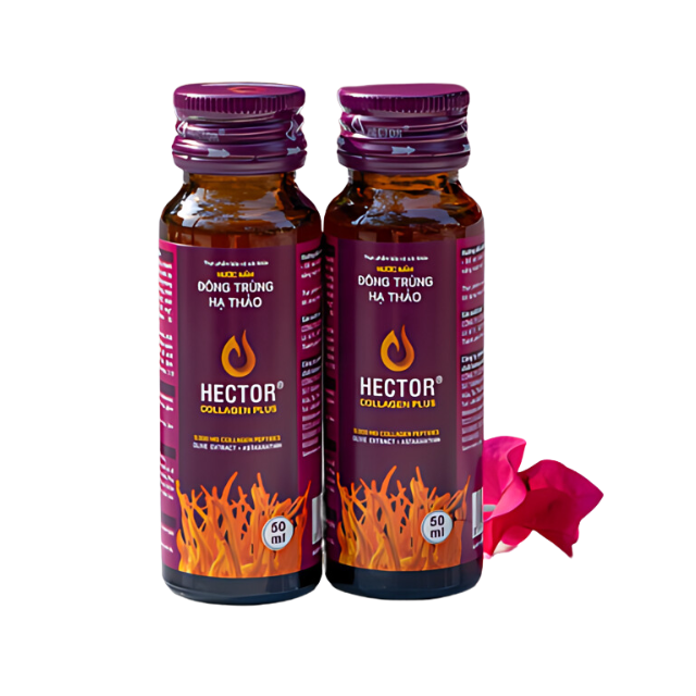 Hector Collagen Plus Beauty Cordyceps Drink Collagen Supplements Collagen Serum Anti Aging Cordyceps Extract Rich Minerals