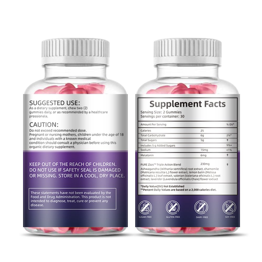 health supplement Melatonin powder sleep Melatonin gummies