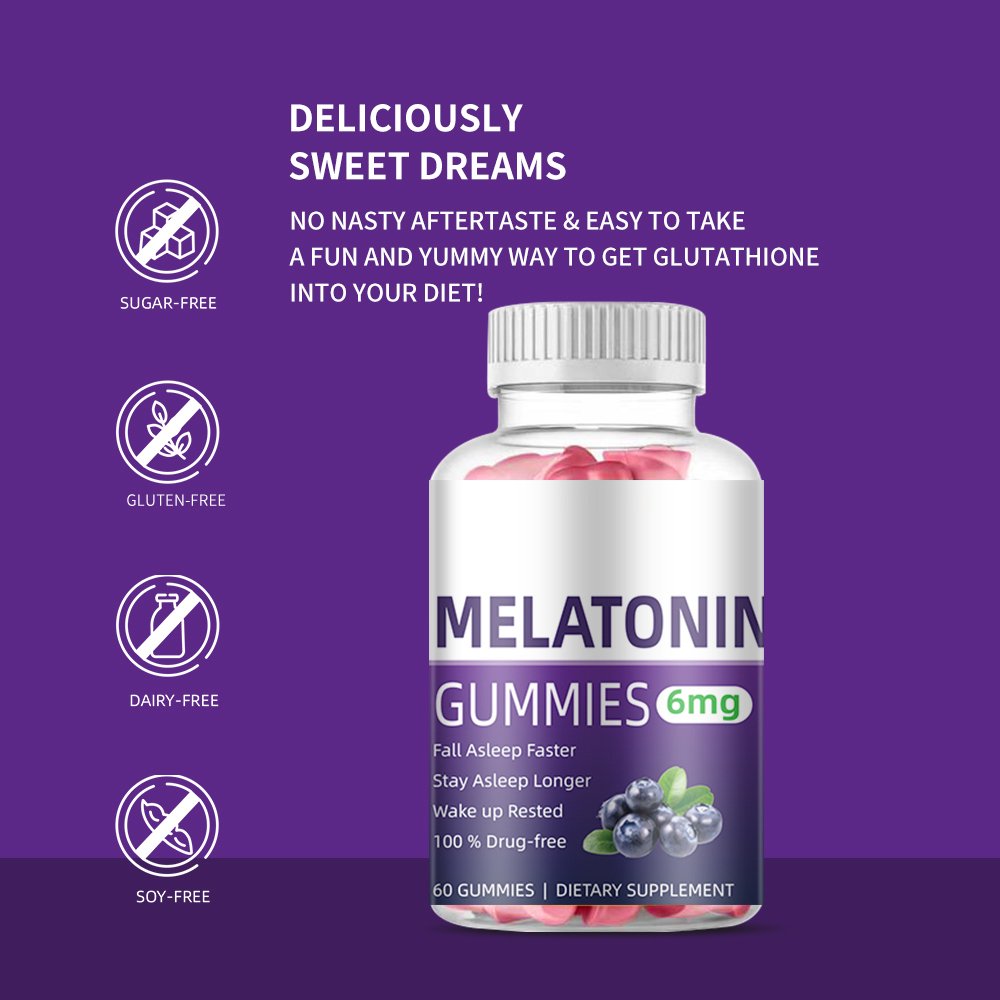 health supplement Melatonin powder sleep Melatonin gummies