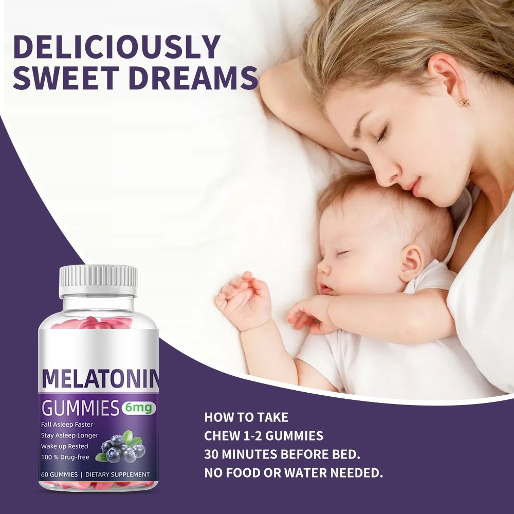 health supplement Melatonin powder sleep Melatonin gummies