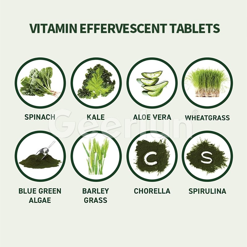 Hot New Product Vitamin Supplements Boost Immunity Enhance Metabolism Collagen Supplement Vitamin Effervescent Tablets