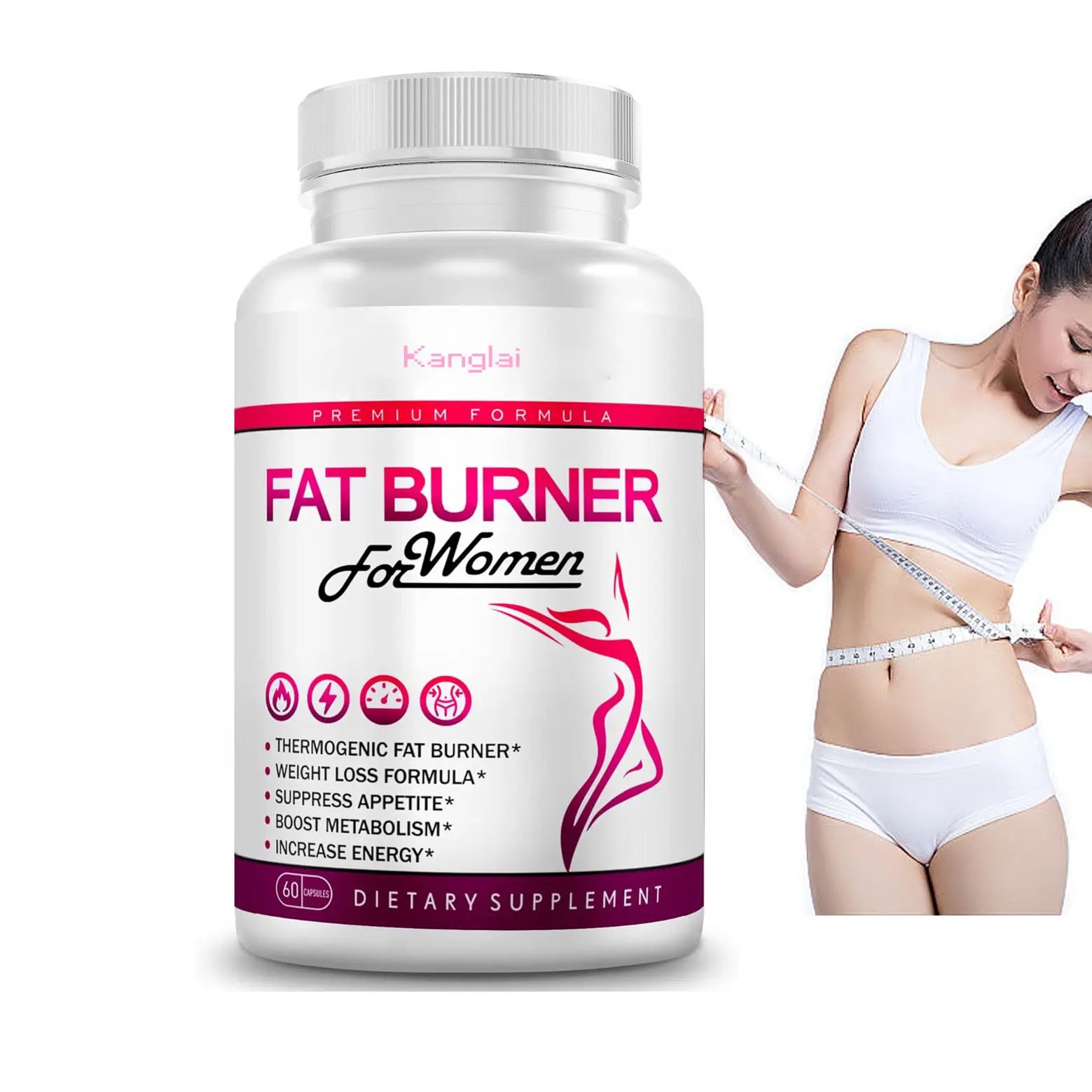 Healthcare Supplement Private Label Women Factory Customization Organic Fat care Capsules For Women Weight of of Loss